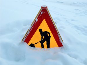 Is it legally safe to clear snow from outside your house?